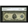 Image 1 : Fr. 875a $5 1914 Federal Reserve Note CGA Very