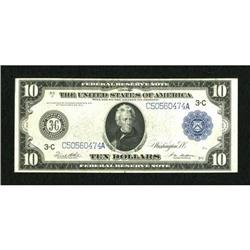 Fr. 915a $10 1914 Federal Reserve Note Extremely