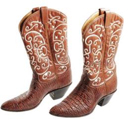 Rex Allen Worn Cowboy Boots