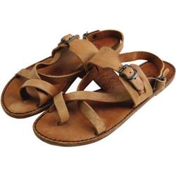 Goldie Hawn's Leather Sandals