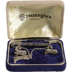 John Wayne's Tie Clip and Cuff Links Set