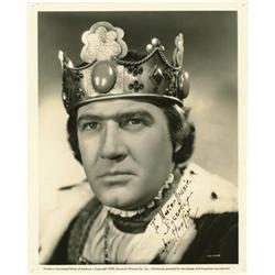 Ian Hunter and Nan Grey Signed "Tower" Photos