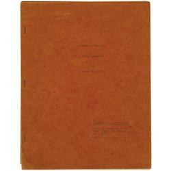 Vintage Unused "Dracula" Sequel Story Synopsis