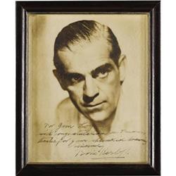 Boris Karloff Signed Photo