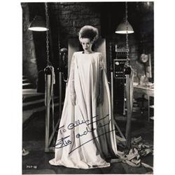 Elsa Lanchester Signed "Bride of Frankenstein"