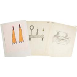 Kenny Strickfaden Design Sketches