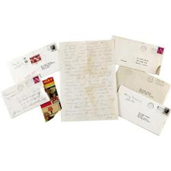 Jack Benny Signed Letters