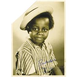 Buckwheat Signed Photo. A 5 x 7 of the legendary