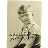 Image 1 : Froggy Signed Photo to Buckwheat. 3 x 4 portra