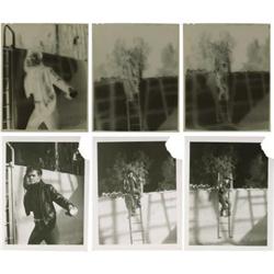 Three Photos from "Rebel" Pool Scene with Negati