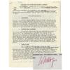 Image 1 : William Dozier Signed "Green Hornet" Contract