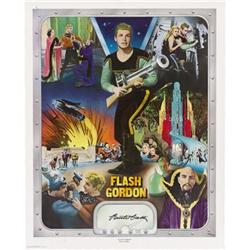 Buster Crabbe Autographed "Flash Gordon" Poster
