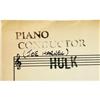 Image 2 : Joe Harnell Sheet Music "The Incredible Hulk"
