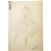 Royer's Costume Sketch, Sonja Henie, "Thin Ice"