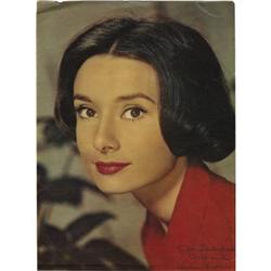 Audrey Hepburn Signed Picture