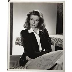 Katharine Hepburn Signed Promo Photo