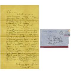 Katharine Hepburn Handwritten Letter to Edna Fer