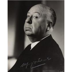 Vintage Portrait of Alfred Hitchcock