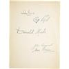 Image 1 : Leather-Bound Script for "The Informer," Signed