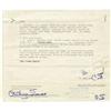 Image 1 : Carolyn Jones Signed Contract