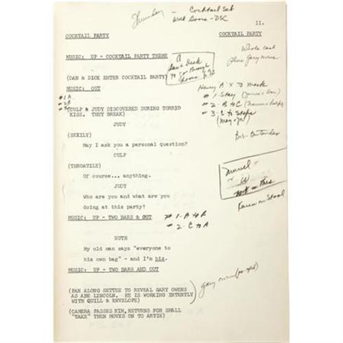 Script Laughing Laugh-In Script, Episode Two of the First Season