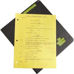 Towering Inferno Script Owned by Emile LaVigne