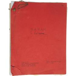 Hawaii Script Belonging to Emile LaVigne