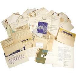 Marian Marsh British Film Contracts and Others 