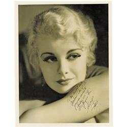 Joan Marsh Signed Photo to Marian Marsh 