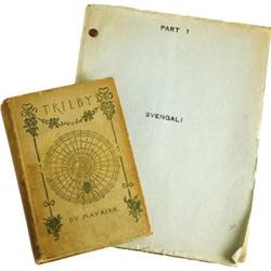 Marsh's "Svengali" Script & 1895 ed. "Trilby" 