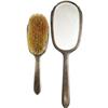 Image 1 : Marian Marsh's Silver Hand Mirror and Brush 