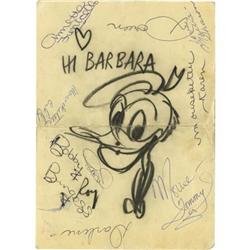 Mickey Mouse Club Signed Roster