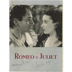 Laurence Olivier & Vivien Leigh Signed Program