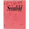 Image 1 : Seinfeld Cast Signed 100th Episode Script