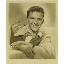 Frank Sinatra Signed Photo