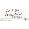 Image 3 : Anna Nicole Smith Handwritten & Signed Postcard