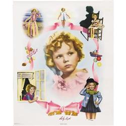 Shirley Temple Signed Poster