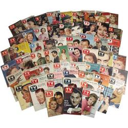 Collection of TV Guides from '50s and Early '60s
