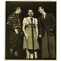 Wizard of Oz Photo Garland, Bolger, Lahr