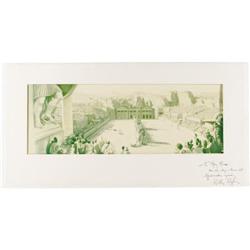 William Wyler Signed "Ben-Hur' Mat. William Wyle