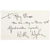 Image 2 : William Wyler Signed "Ben-Hur' Mat. William Wyle
