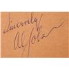 Image 4 : Al Jolson, Mae West & Other Autographs