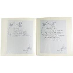 Large Album of Celebrity Autographs