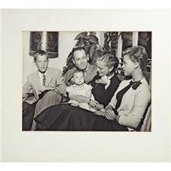 Fonda Family Photo, Circa 1953