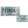Image 1 : Peter Fonda's Custom Car and Bike License Plates