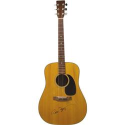 Peter Fonda's Personal 1974 Martin D-18 Signed