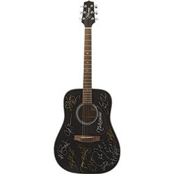 Texas Jam Concert Autographed Guitar