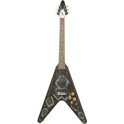 Gibson Flying V USA 06' Snake Skin Custom Finish