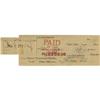 Image 1 : Cole Porter Endorsed Bank Check