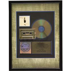 Train "Drops of Jupiter" RIAA Gold CD Award